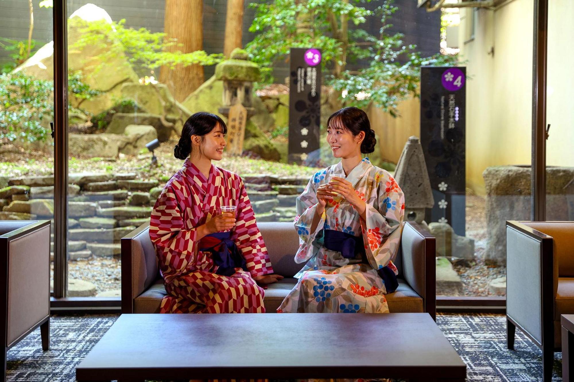 Ooedo Onsen Monogatari Premium Yamashitaya Hotel Kaga  Exterior foto